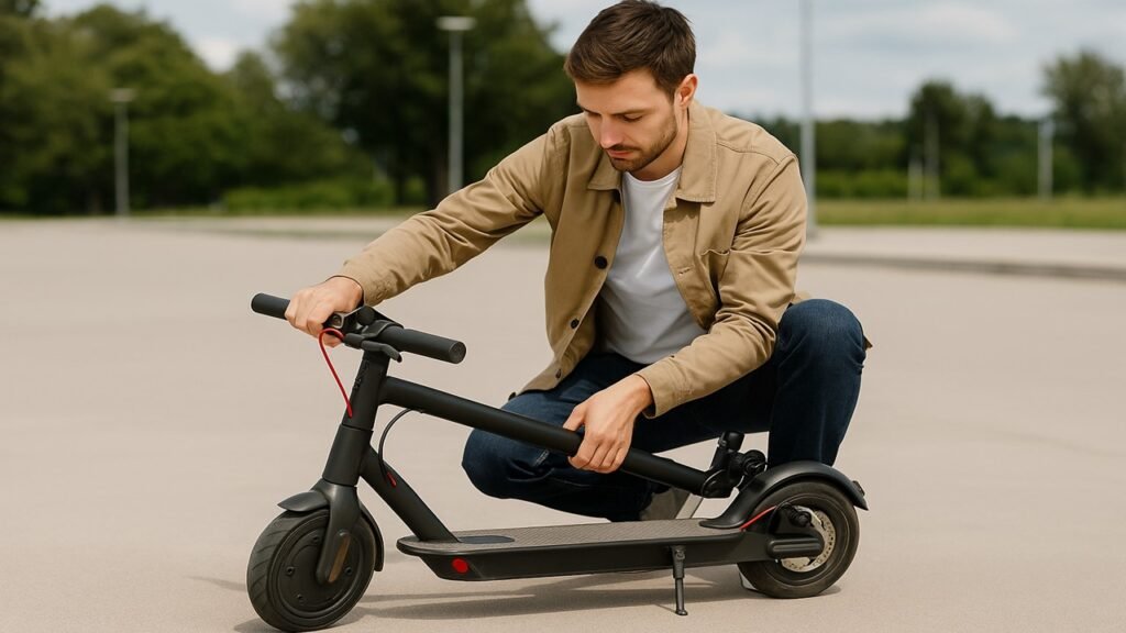 How to Fold an Electric Scooter