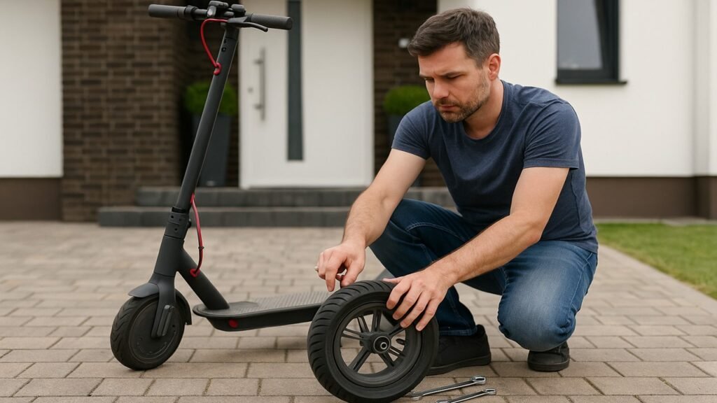 How to Remove Electric Scooter Tire From Rim